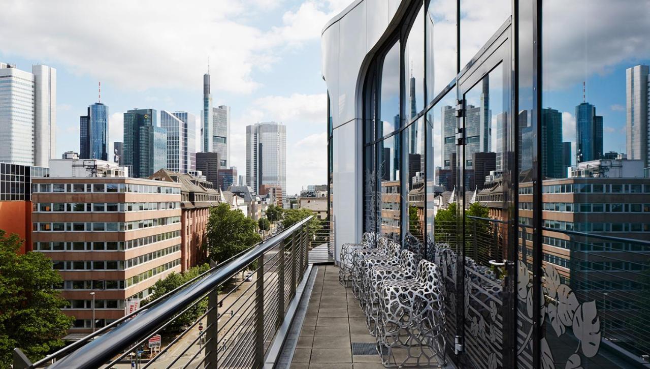 Roomers, Frankfurt, A Member Of Design Hotels Frankfurt am Main Exterior photo View from the rooftop